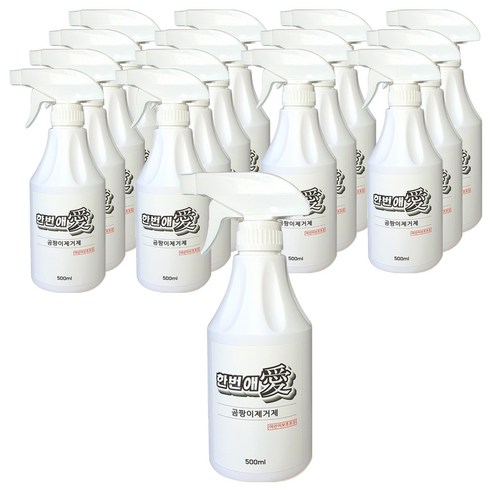 한번애 곰팡이 제거제, 500ml, 15개