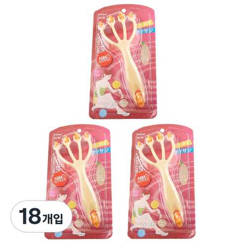 ABM 바디마사지롤러, 18개, 랜덤 발송