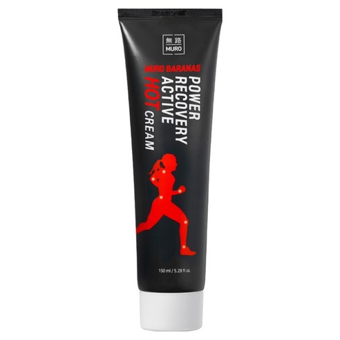 무로 바라나스 파워 리커버리 액티브 핫크림, 1개, 150ml