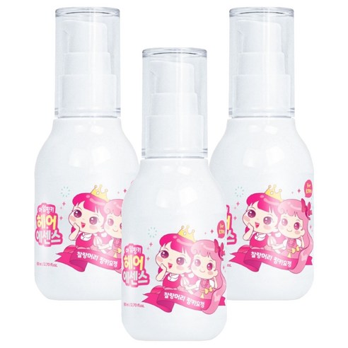 아임핑키 키즈 헤어 에센스, 3개, 80ml