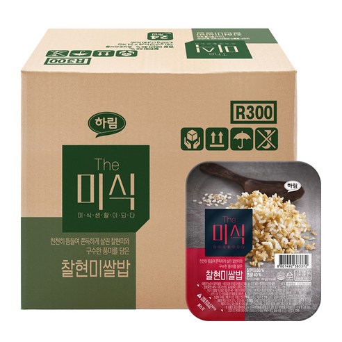 더미식 찰현미쌀밥, 180g, 24개 햇반