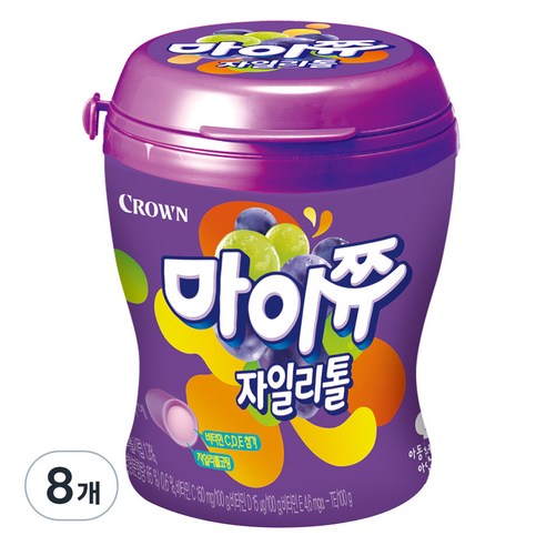 마이쮸 자일리톨 포도, 8개, 110g