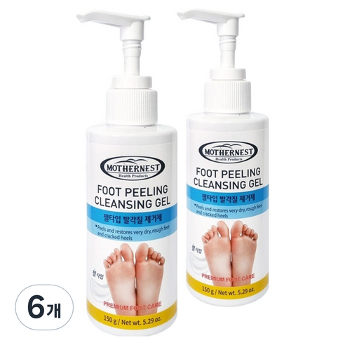 마더네스트 젤타입 발각질 제거제, 1개입, 6개, 150g