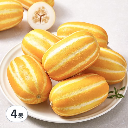 성주 당도선별 미니참외, 1.5kg(6입~9입), 4봉