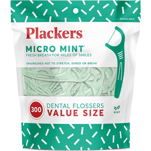 Flaxus Micro Mint Floss, 1 piece, 300 pieces