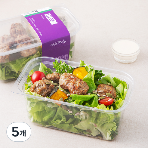 샐러드마녀 미트볼 샐러드, 235g, 5개