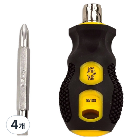 BESTIR 주먹양용드라이버 BST-95100 6 x 38, 4개