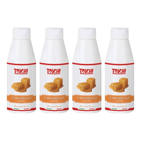 토스키 카라멜 소스, 200g, 4개