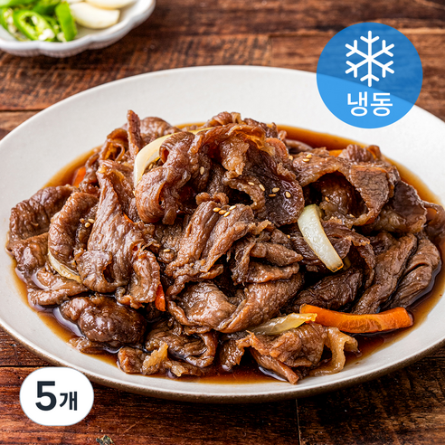 미트코리아 미래식탁 간장 돼지불고기 (냉동), 600g, 5개