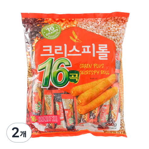 샹린 크리스피롤 16곡, 550g, 2개