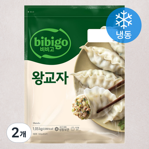 비비고 왕교자 (냉동), 1050g, 2개