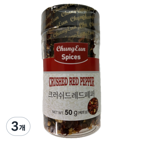 청은에프엔비 크러쉬드 레드페퍼, 50g, 3개
