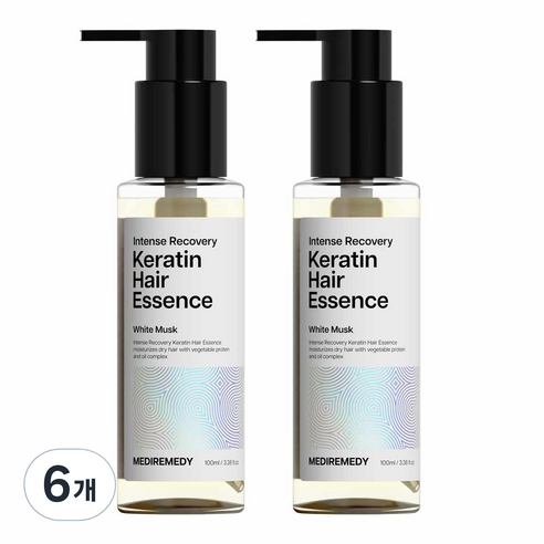 메디레머디 인텐스 리커버리 극손상 단백질 헤어 에센스, 100ml, 6개