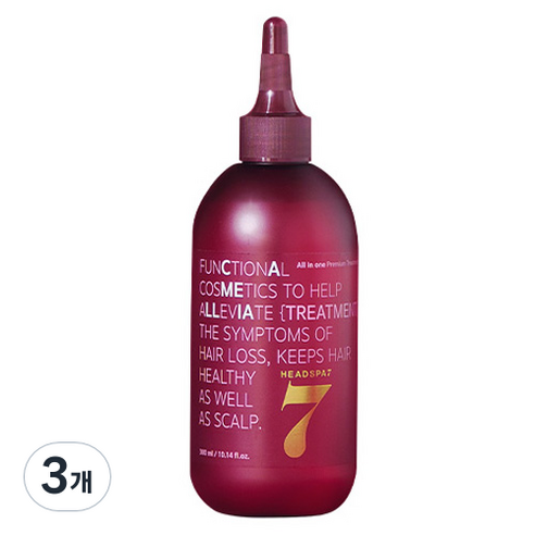 헤드스파7 카멜리아 헤어 트리트먼트, 300ml, 3개