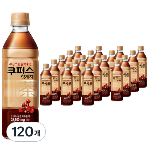 팔도 쿠퍼스 헛개차, 120개, 500ml
