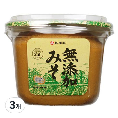 토모에 미소 된장, 500g, 3개