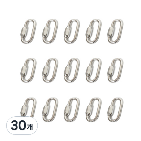 철물바다 스텐퀵링크 3.5mm, 30개