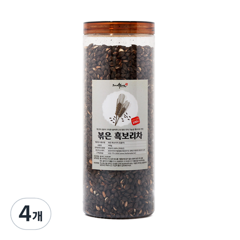 증안리약초마을 볶은 흑보리차, 400g, 1개입, 4개