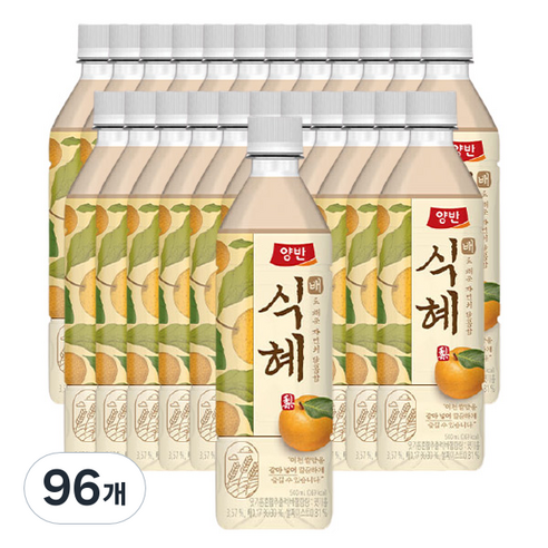 양반 배 식혜, 500ml, 96개