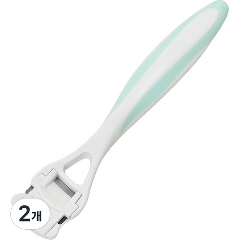 정월나나 발바닥 각질 제거기 민트, 1개입, 2개