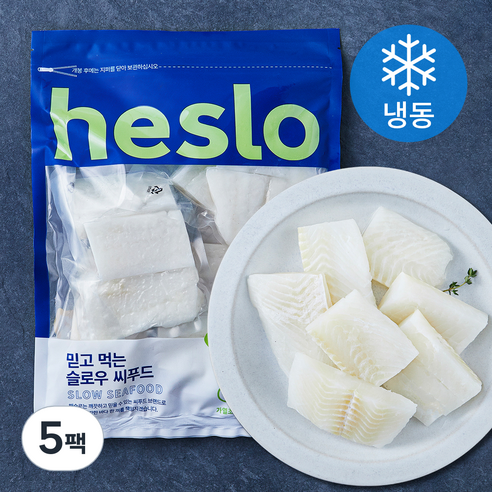 해슬로 가시없는 어린이 순살가자미 (냉동), 400g, 5팩