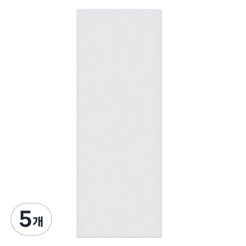 모엔드 왁싱 스트립 부직포 천 7 x 20 cm 100p, 5개