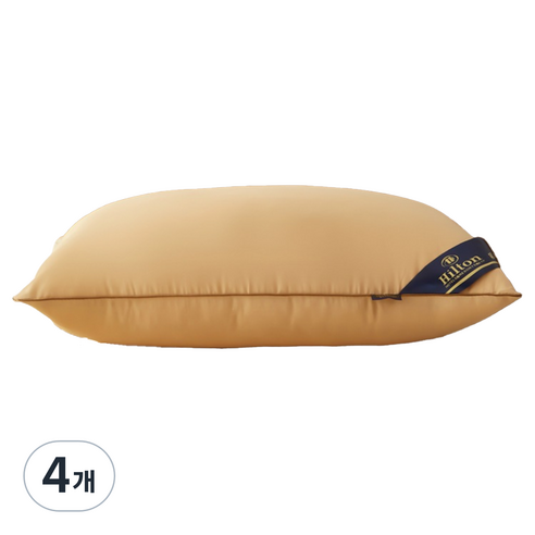 비투윈 편안한 베개솜 800g, 카멜, 4개