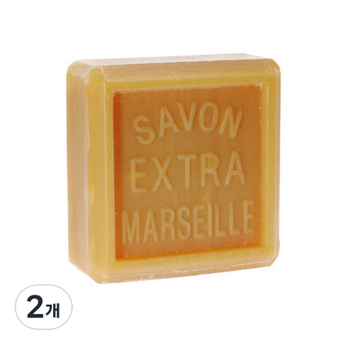 마르세유 랑팔라투르 사봉드 비누 블랑, 150g, 2개