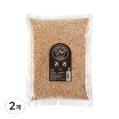 월드그린 싱싱 귀리, 800g, 2개