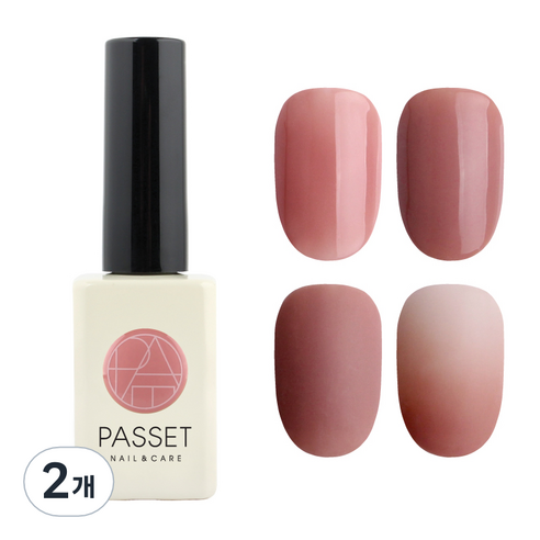 파셋 그레이스 시리즈 젤폴리쉬 젤네일 10ml, GR 02, 2개