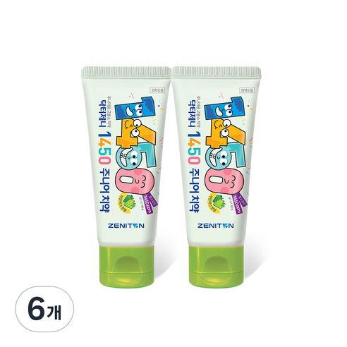 닥터제니 일사오공치약(샤인머스켓향), 60g, 6개