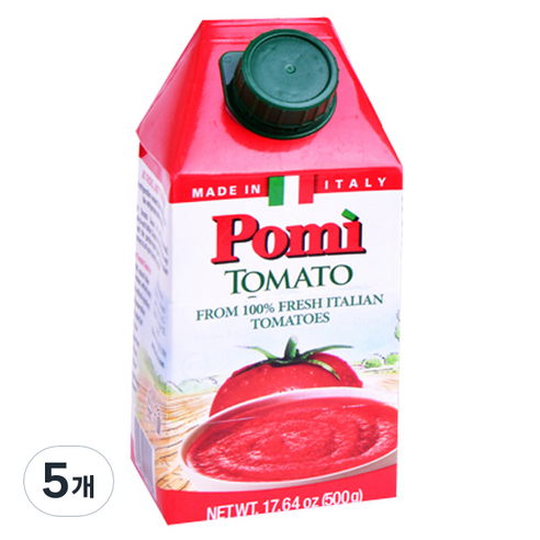 포미 토마토 소스, 500ml, 5개