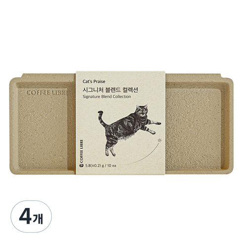 커피리브레 시그니처 블렌드 컬렉션 캡슐 커피, 5.8g, 4개, 10개입