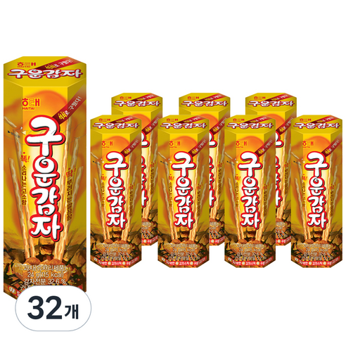 해태제과 구운감자, 24g, 32개 24g × 32개 섬네일