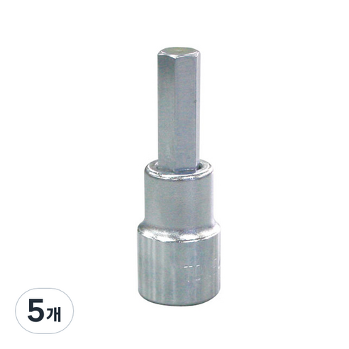 토네 육각비트 소켓렌치 3H-05 5mm, 5개