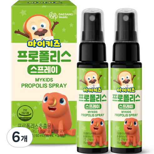 대상웰라이프 마이키즈 프로폴리스 스프레이, 30ml, 6개