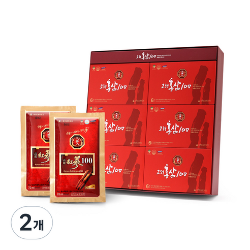 천삼인 고려홍삼 100 홍삼액 30p, 2.1L, 2개