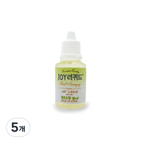 조이리퀴드 아로마조이 슬라임재료 30ml, 5개, 청포도