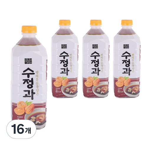 하늘청 오리지날 수정과, 1.8L, 16개