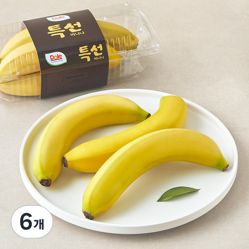 돌 특선 바나나, 550g, 6개