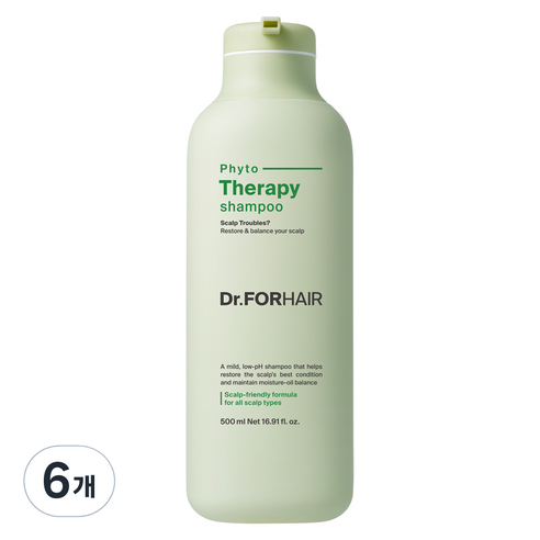 닥터포헤어 피토테라피 샴푸, 6개, 500ml