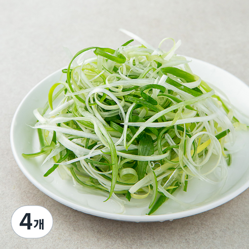 한끼 파채, 80g, 4개