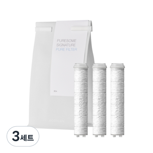 퓨어썸 시그니처 퓨어 샤워기 필터 3p, 3개