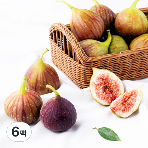산지직송 제이드가든 GAP 인증 무화과, 500g, 6팩