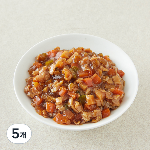 집반찬연구소 한돈 불고기덮밥, 5개, 120g