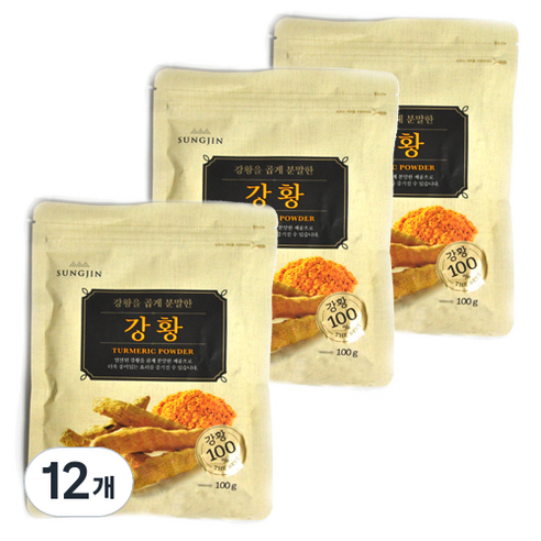 성진 강황 가루, 100g, 12개