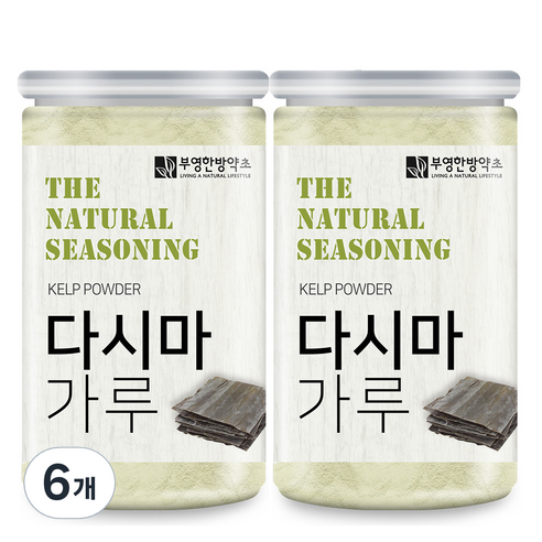 부영한방약초 다시마가루, 200g, 6개