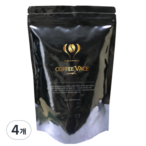 커피프럼 브라질 산토스 볼카노 프리미엄 분쇄커피, 커피메이커용, 500g, 4개