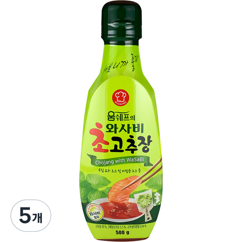 움트리 와사비 초고추장, 5개, 500g