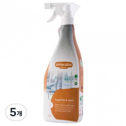 알마카비오 레몬향 다목적세정제, 750ml, 5개